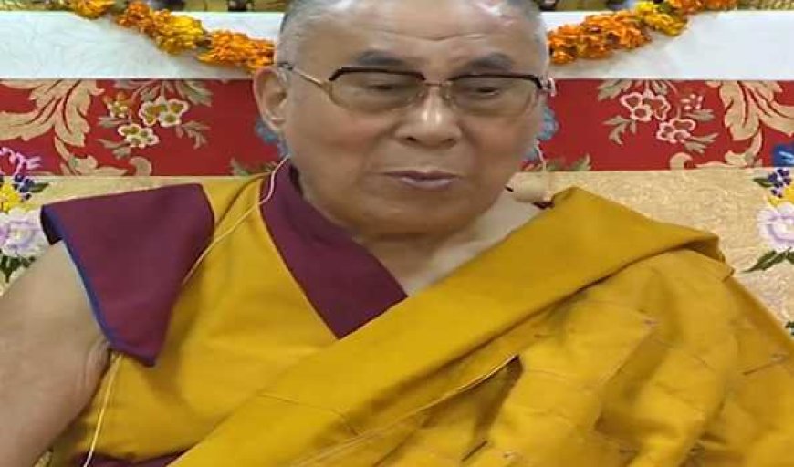 Thousands gather in Gangtok for a glimpse of Dalai Lama