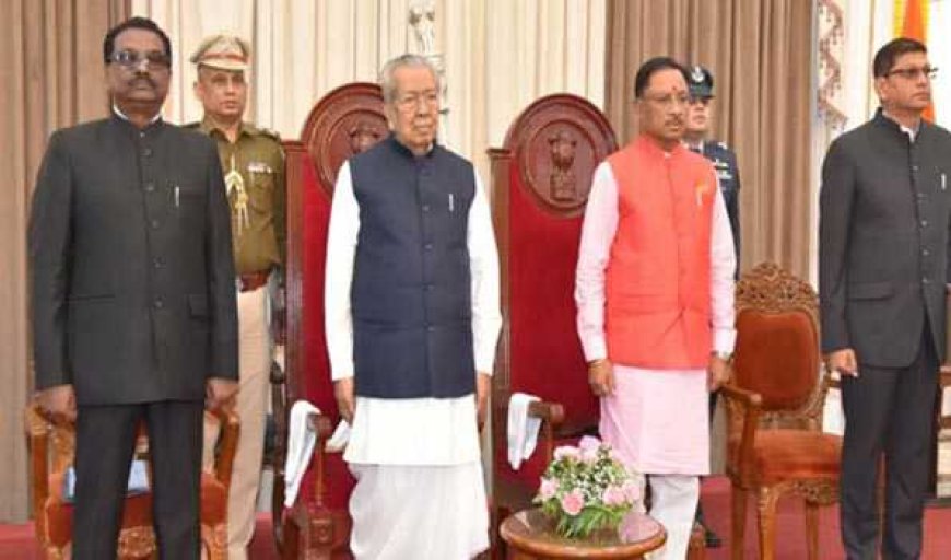 9 Ministers take oath in Chhattisgarh