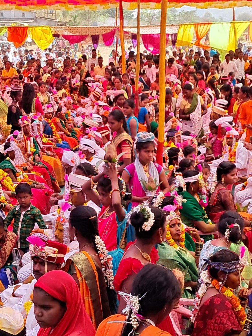 Marriage of 108 tribals of Talwada village in Dahanu Taluka of Palghar District is being organised by Rotary Clubs and Akhil Bhartiya Agarwal Sammelan.