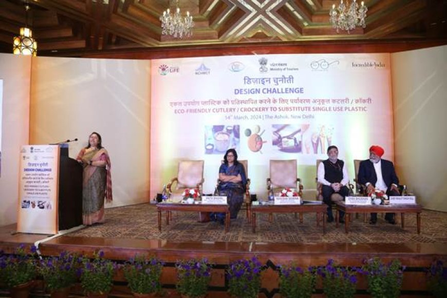 Ministry of Tourism organizes Award Ceremony for ‘Design Challenge: Eco-Friendly Cutlery and Crockery to Substitute Single Use Plastic’
