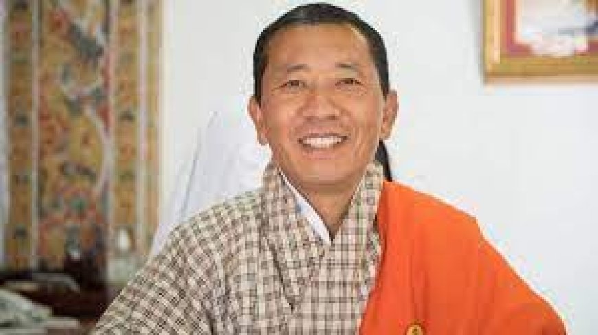 PRIME MINISTER OF BHUTAN CALLS ON THE PRESIDENT