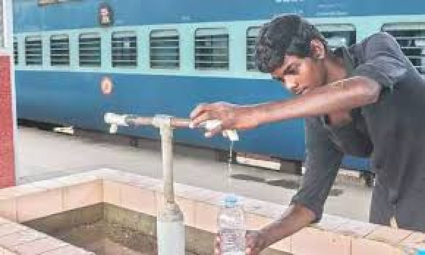 Railways reviews drinking water availability in stations for passengers