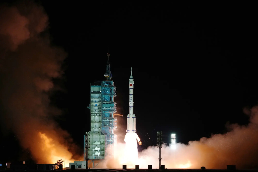 China launches Shenzhou-18 manned spaceship