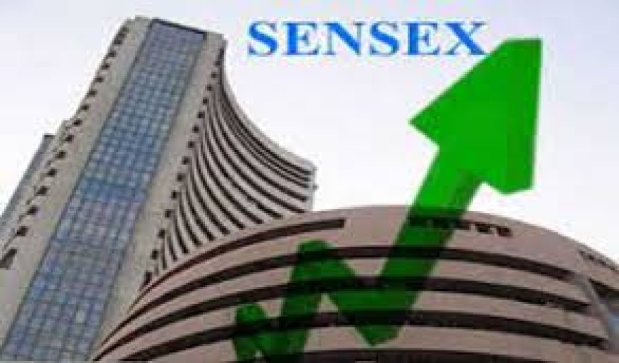 Sensex up over 100 points