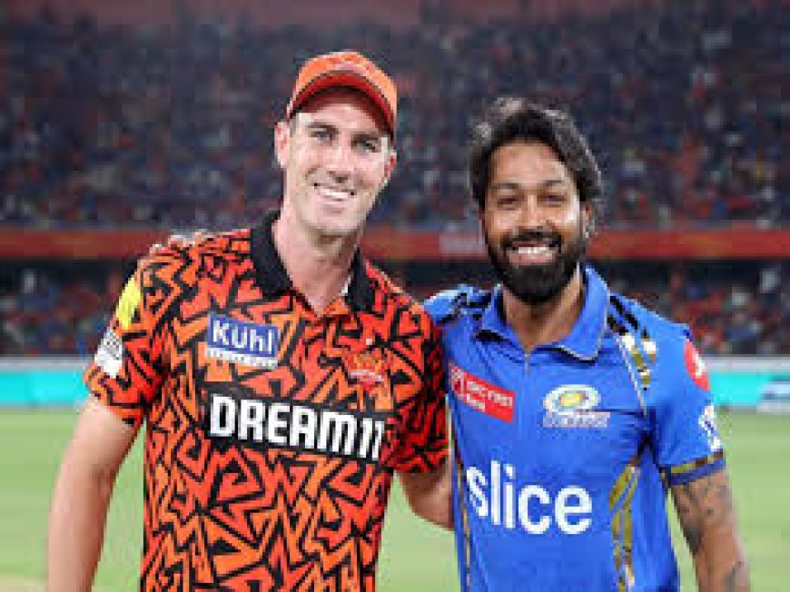 IPL: Mumbai Indians opt to field first against Sunrisers Hyderabad at Wankhede