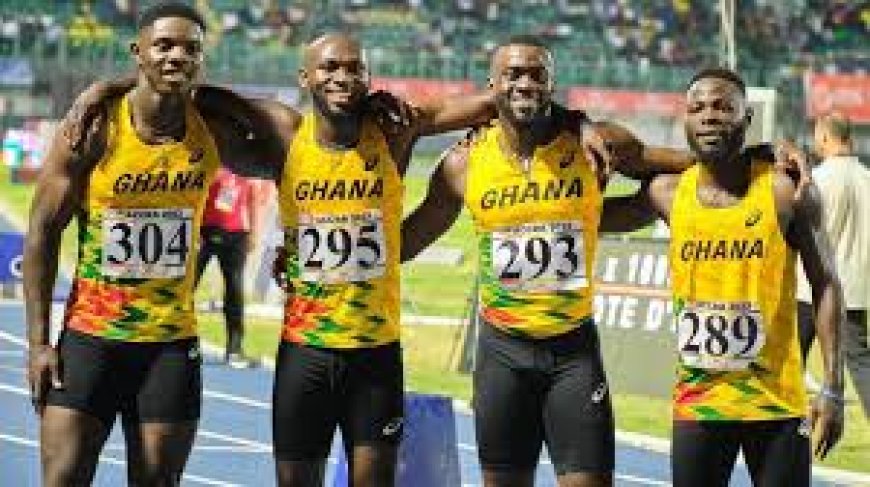 Ghana's 4x100m quartet secures ticket for Paris Olympic Games