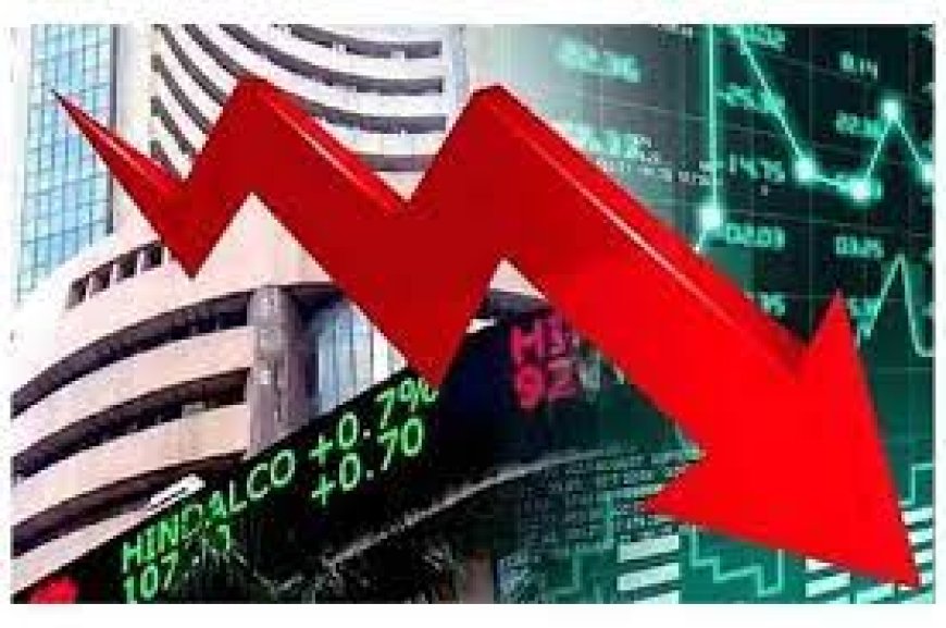 Indian stock market bleeds; Sensex plunges over 383 points