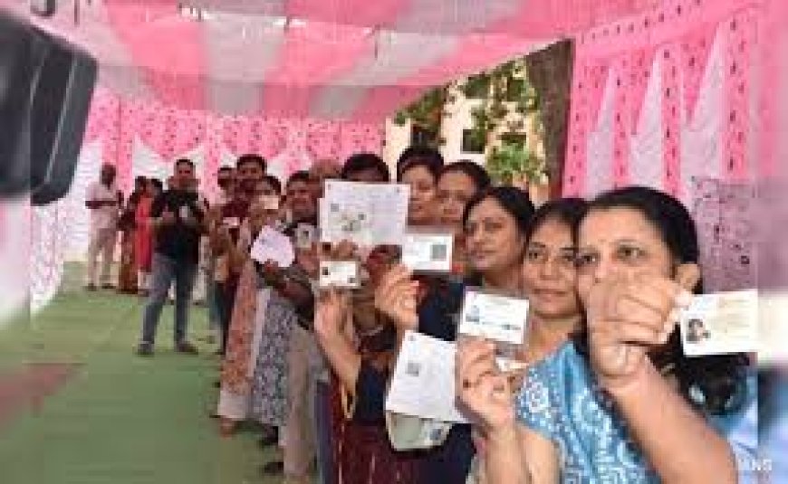Around 53.40 per cent polling reported in Maha